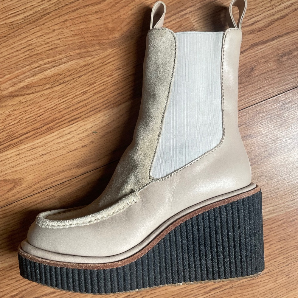 Rag & Bone Sloane Chelsea Boot, 38.5. Creeper style sole!